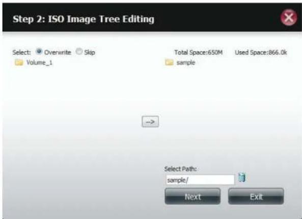 D-LINK DNS-320LW - ISO Tree Editing - 1