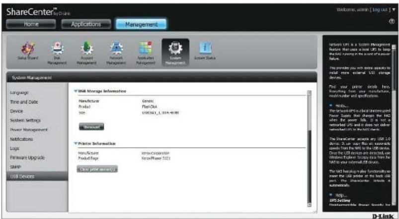 D-LINK DNS-320LW - USB Print Server - 1