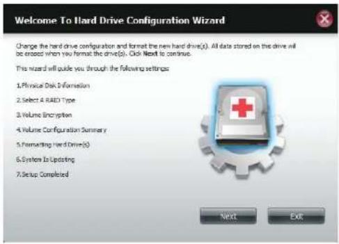 D-LINK DNS-320LW - RAID 0 - 1