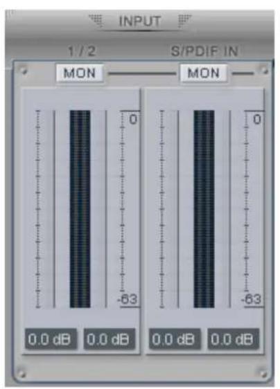 ESI Juli@ - Input Panel - 1