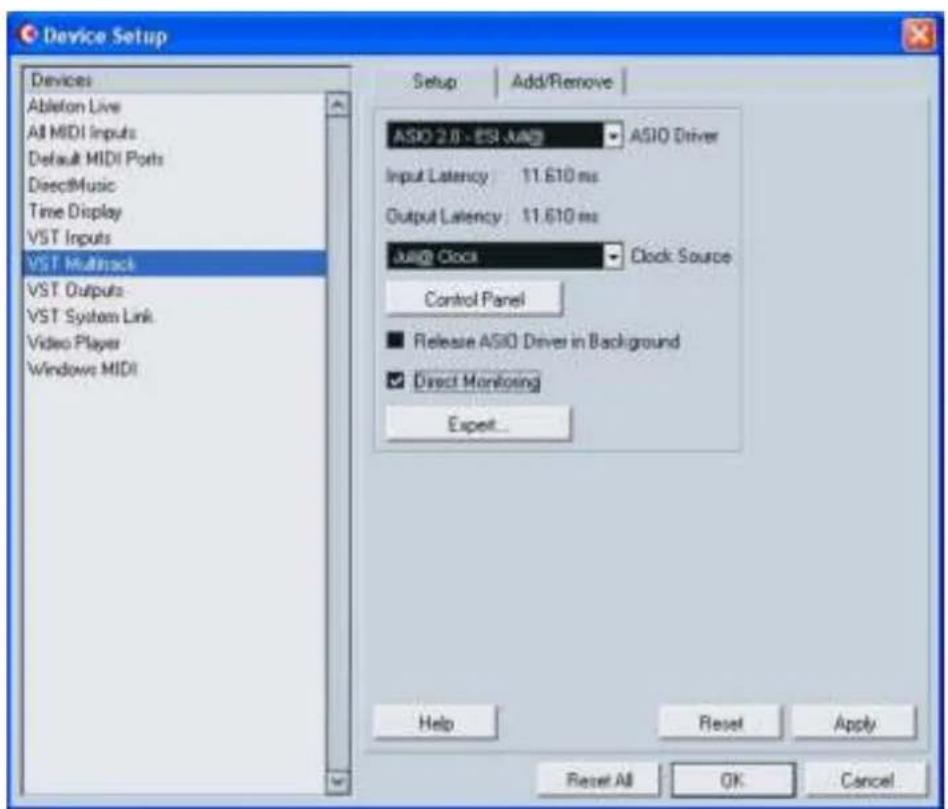 ESI Juli@ - Cubase - 1