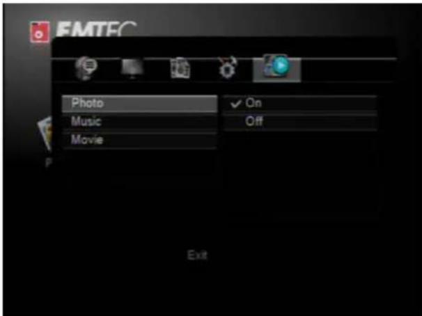 EMTEC Movie Cube K220 - Auto play setup - 1