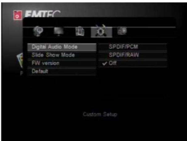 EMTEC Movie Cube K220 - Custom setup - 1