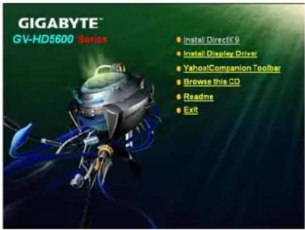 GIGABYTE GV-R567OC-1GI - Driver Installation - 1