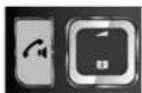GIGASET A220A Trio - The handset at a glance - 2