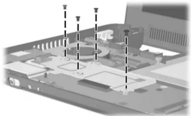 HP Mini 110-1190eo - Screw listing - 2