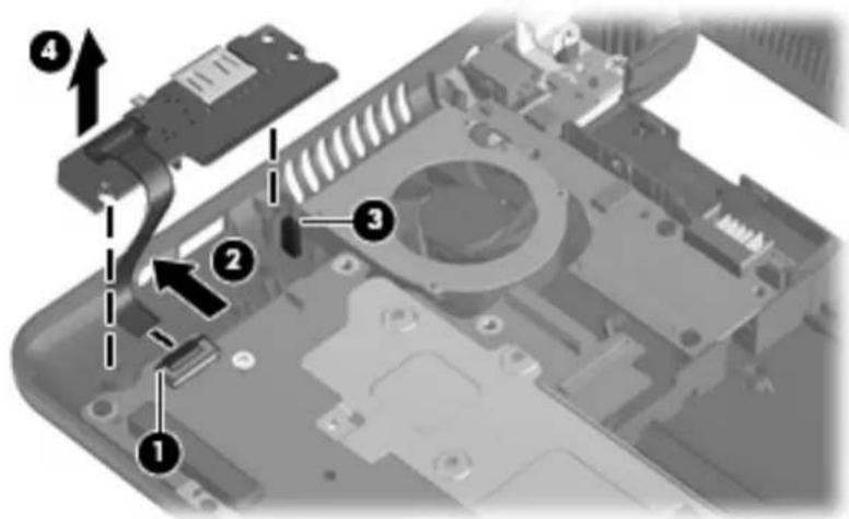 HP Mini 110-1190eo - △ CAUTION: The WWAN module and the WLAN module are not interchangeable. - 6