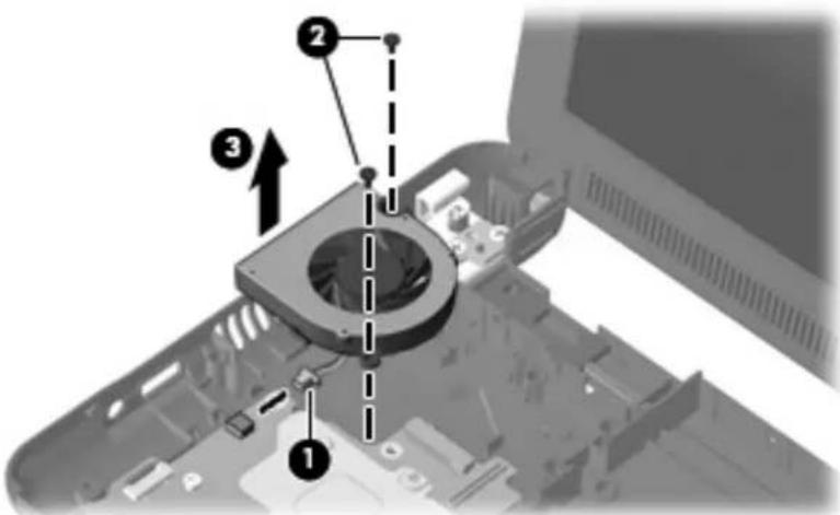 HP Mini 110-1190eo - Fan - 2