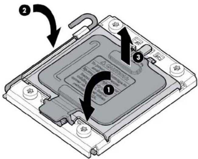 HP ProLiant DL180 G6 - To install a processor: - 8