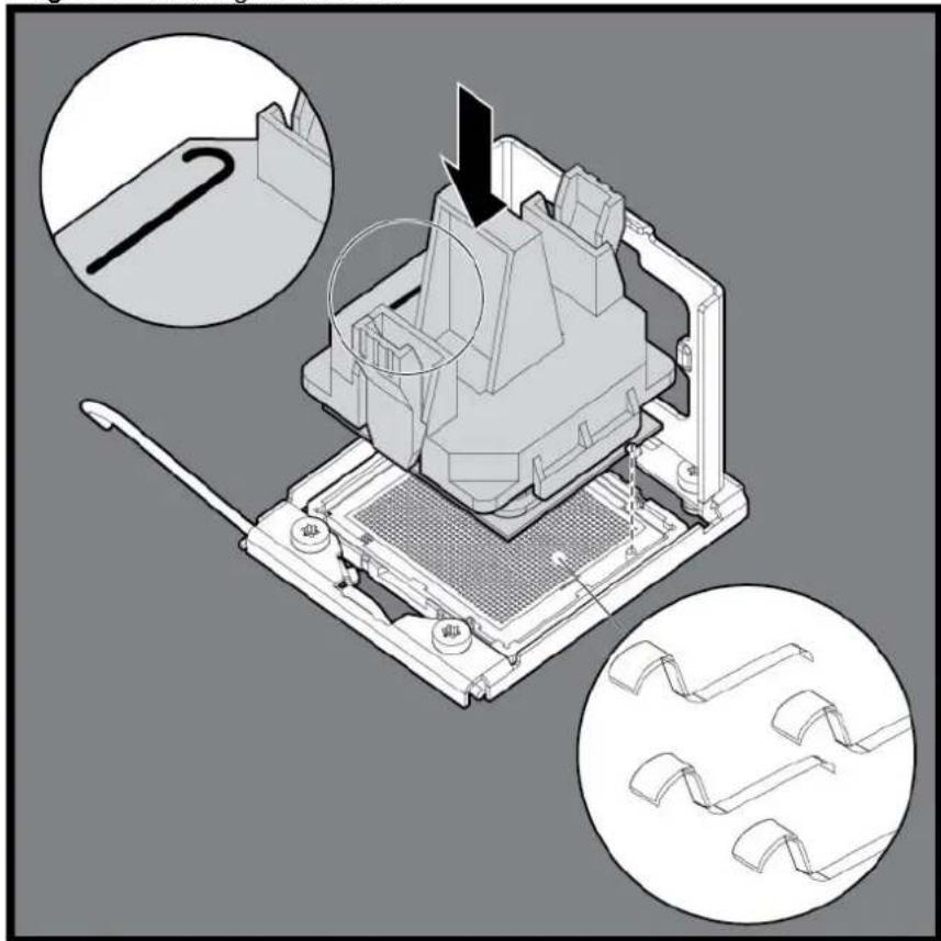 HP ProLiant DL180 G6 - To install a processor: - 5