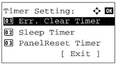 KYOCERA FS-3040MFP+/KL3 - - Error Clear Timer - 4