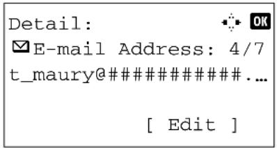 KYOCERA FS-3040MFP+/KL3 - Entering E-mail Address - 1