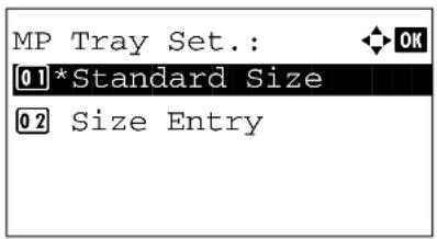 KYOCERA FS-3040MFP+/KL3 - Selecting the Multi Purpose Tray - 3