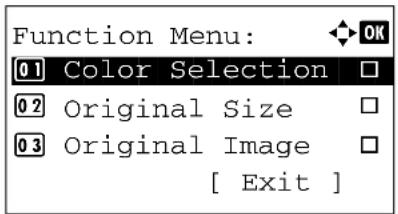 KYOCERA FS-3040MFP+/KL3 - Adjusting Density - 1