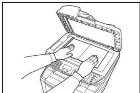 KYOCERA FS-3040MFP+/KL3 - Placing Originals on the Platen - 2