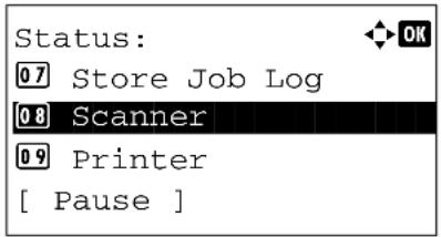 KYOCERA FS-3040MFP+/KL3 - Check of Device Status - 1