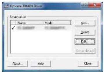 KYOCERA FS-3040MFP+/KL3 - Setting TWAIN Driver - 4