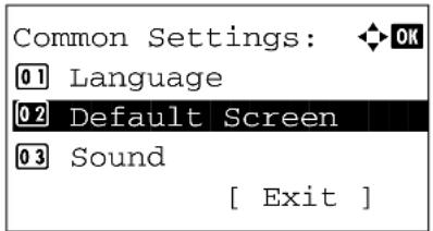 KYOCERA FS-3040MFP+/KL3 - Default Screen - 2
