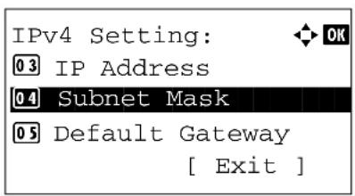 KYOCERA FS-3040MFP+/KL3 - TCP/IP (IPv4) Setup - 11