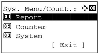 KYOCERA FS-3040MFP+/KL3 - Displaying Job Log History Menu - 3