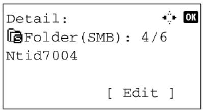 KYOCERA FS-3040MFP+/KL3 - Folder (FTP) Address - 1