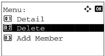 KYOCERA FS-3040MFP+/KL3 - Deleting member from group - 2