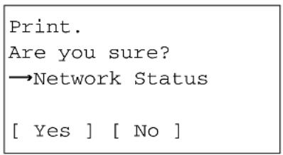 KYOCERA FS-3040MFP+/KL3 - Network Status Page - 5
