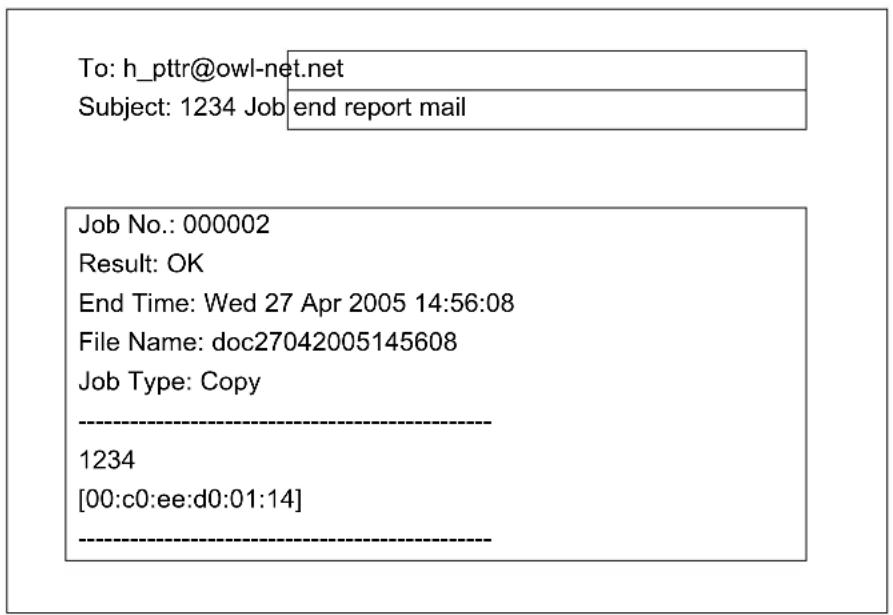 KYOCERA FS-3040MFP+/KL3 - Example of Job Finish Notice - 1