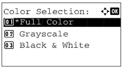 KYOCERA FS-3040MFP+/KL3 - Color Selection - 4