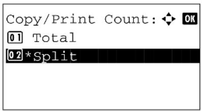 KYOCERA FS-3040MFP+/KL3 - Managing the Copier/Printer Counts - 7