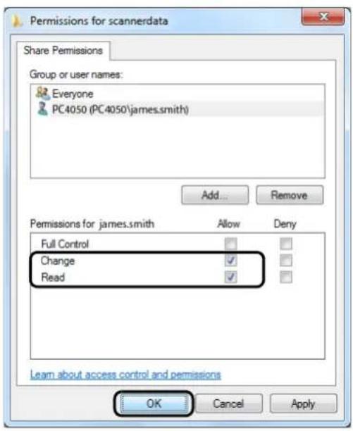 KYOCERA FS-3040MFP+/KL3 - Creating a Shared Folder - 6