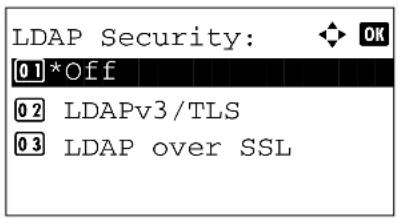 KYOCERA FS-3040MFP+/KL3 - LDAP Security - 6