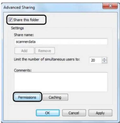 KYOCERA FS-3040MFP+/KL3 - Creating a Shared Folder - 3