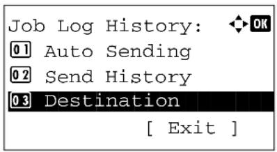 KYOCERA FS-3040MFP+/KL3 - Setting the destination - 1