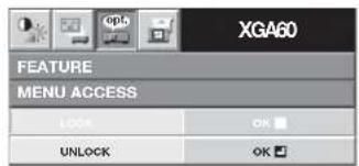 MITSUBISHI XD1000U - To cancel the password function: - 1