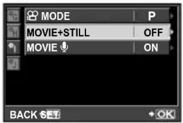 OLYMPUS PEN E-PL2 - Taking a photograph when recording ends - 1