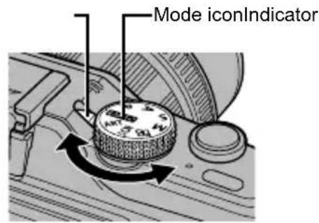 OLYMPUS PEN E-PL2 - Mode dial - 1