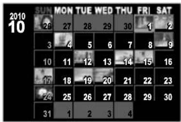 OLYMPUS PEN E-PL2 - ■ Index display/Calendar display - 2