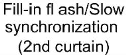 OLYMPUS PEN E-PL2 - Flash modes that can be set by shooting mode - 12