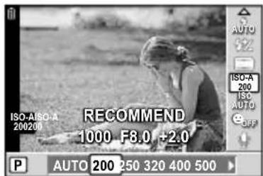 OLYMPUS PEN E-PL2 - ISO sensitivity - 1
