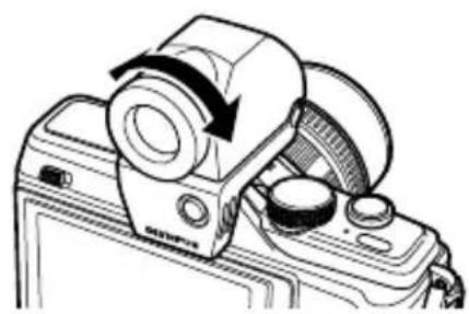 OLYMPUS PEN E-PL2 - Using electronic view fi nder (sold separately) - 2