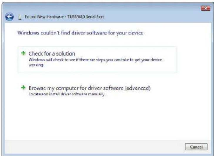 Multitech MultiModem ZBA - Driver Installation of your TUSB3410 Serial Port - 3
