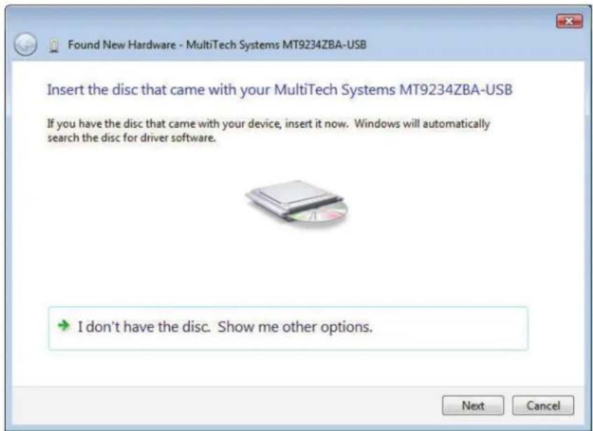 Multitech MultiModem ZBA - Installation of the Modem - 1