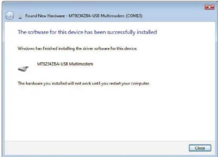 Multitech MultiModem ZBA - Driver Installation of your TUSB3410 Serial Port - 8