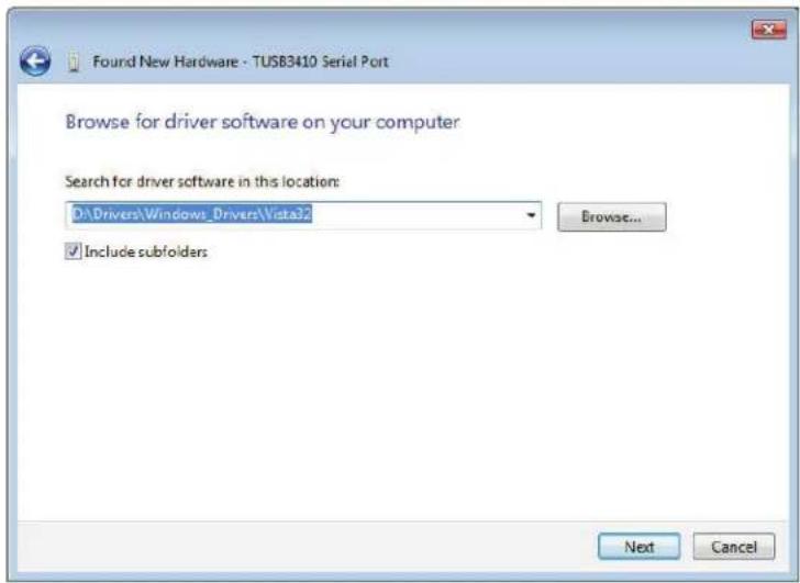 Multitech MultiModem ZBA - Driver Installation of your TUSB3410 Serial Port - 5