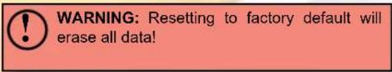 Micronet MaxNAS - Reset to Factory Default - 1
