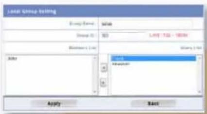 Micronet MaxNAS - Creating Groups - 1