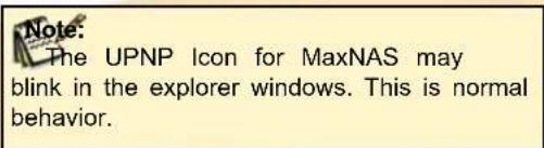 Micronet MaxNAS - Logging In - 2
