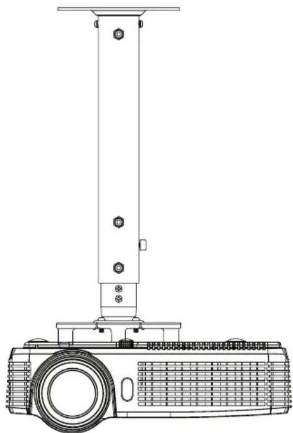 OPTOMA TS551 - Ceiling mount installation - 2
