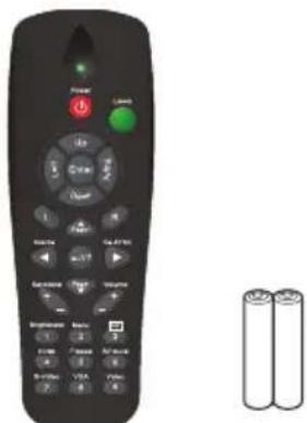 OPTOMA TS551 - Package Contents - 4